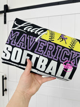 Load image into Gallery viewer, MAVERICK SOFTBALL GRUNGE CREWNECK