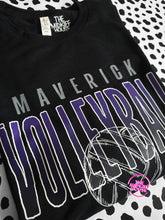 Load image into Gallery viewer, MAVERICK VINTAGE FADE VOLLEYBALL TEE