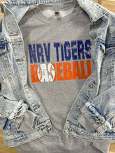 Load image into Gallery viewer, NRV TIGERS DISTRESSED CREWNECK