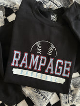 Load image into Gallery viewer, RAMPAGE JERSEY TITLE CREWNECK