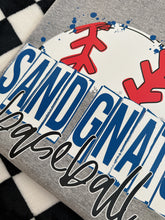 Load image into Gallery viewer, SAND GNATS BASEBALL SKETCH TEE