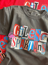 Load image into Gallery viewer, SPARTANS SCRAPBOOK TEE