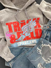 Load image into Gallery viewer, SPARTANS TRACK BOLD PRINT HOODIE