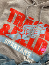 Load image into Gallery viewer, SPARTANS TRACK BOLD PRINT HOODIE