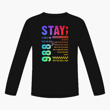 Load image into Gallery viewer, FUNDRAISER: STAY LONG SLV BLACK (EXP IN-STOCK: 9/25/26-10/2/26)
