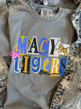 Load image into Gallery viewer, MACY TIGERS SCRAPBOOK TEE