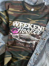 Load image into Gallery viewer, WEEKEND HOOKER CAMO TEE