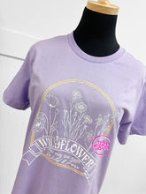 Load image into Gallery viewer, WILDFLOWER WILD AND FREE TEE