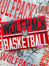 Load image into Gallery viewer, WOLFPACK RETRO BLOCK TEE