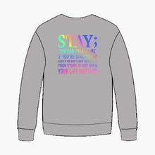 Load image into Gallery viewer, YOU MATTER CREWNECK (GRAY)