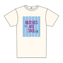 Load image into Gallery viewer, NURSES ARE COOL STRIPES TEE