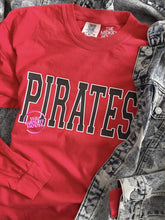 Load image into Gallery viewer, SALE! PIRATES VARSITY LONG SLV