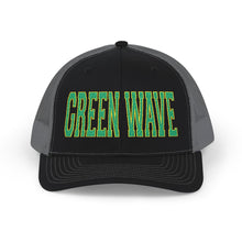 Load image into Gallery viewer, GREEN WAVE VARSITY HAT
