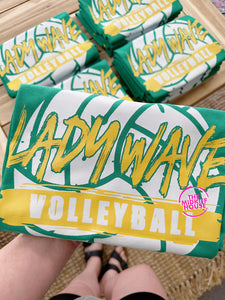 LADY WAVE VOLLEYBALL TEE