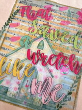 Load image into Gallery viewer, AMAZING GRACE HYMN TEE
