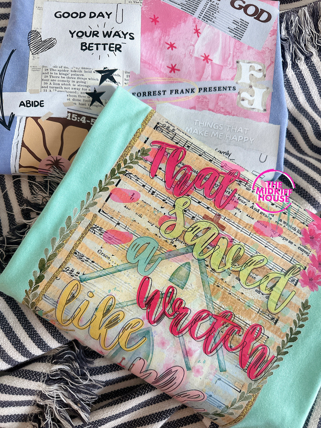 AMAZING GRACE HYMN TEE