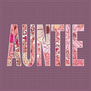 AUNTIE BOLD FLORAL TEE