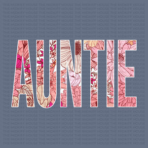 AUNTIE BOLD FLORAL TEE