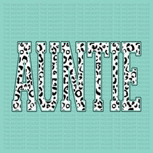 Load image into Gallery viewer, AUNTIE WHITE LEOPARD TEE

