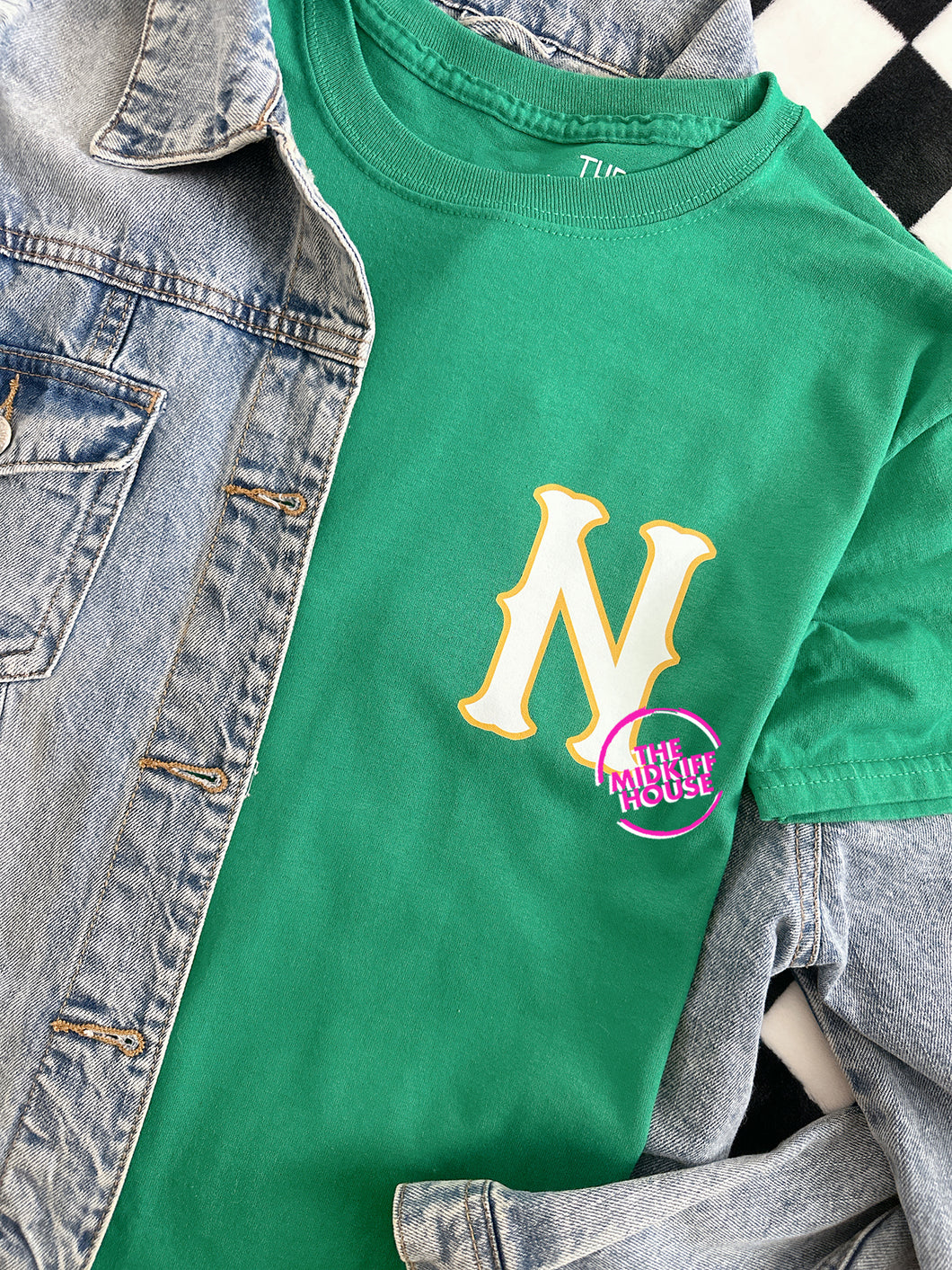 BASEBALL N LOGO TEE