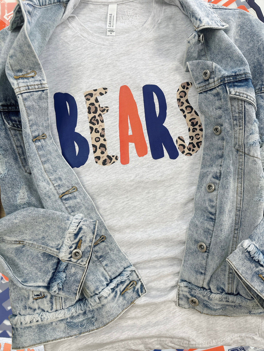 BEARS LEOPARD STAMP TEE