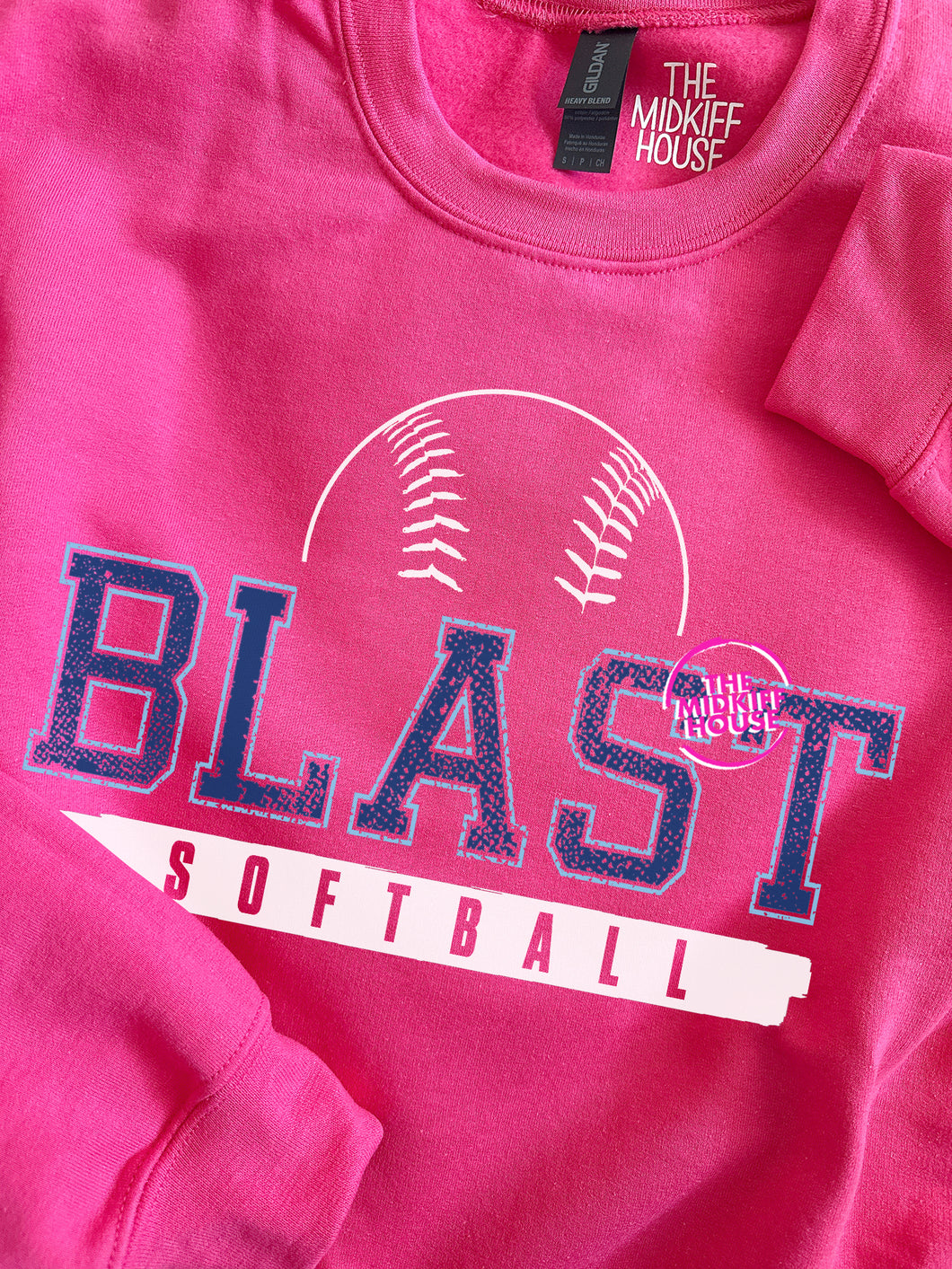 BLAST SOFTBALL JERSEY TITLE CREWNECK