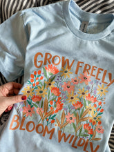 Load image into Gallery viewer, BLOOM WILDLY TEE
