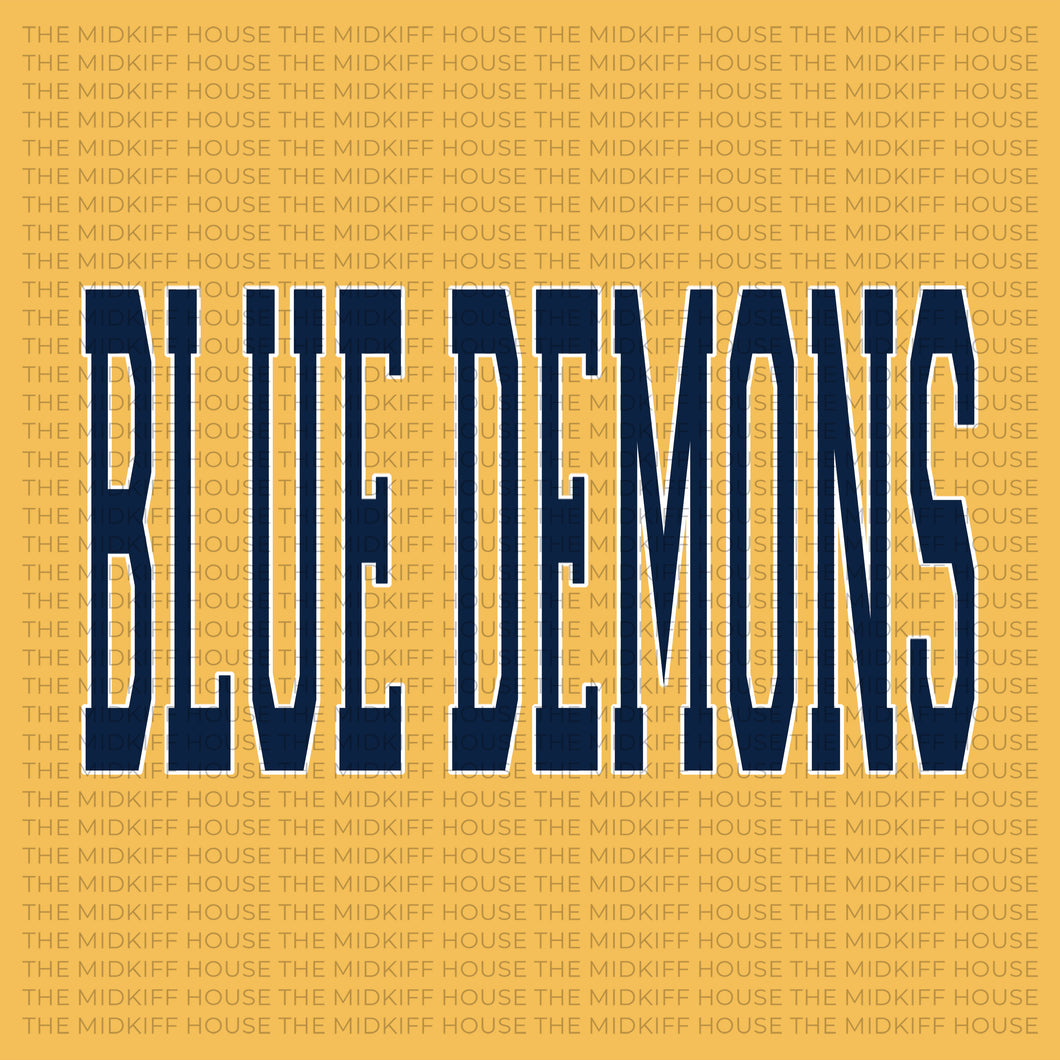 BLUE DEMONS VARSITY TEE