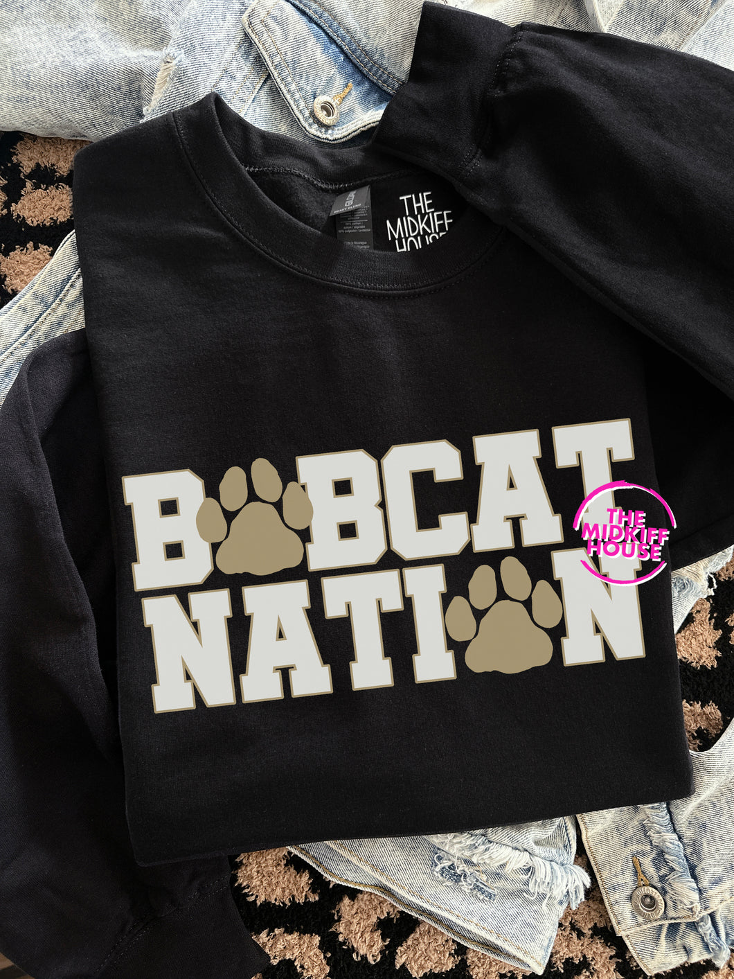 SALE! BOBCAT NATION CREWNECK