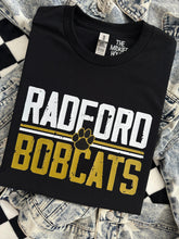 Load image into Gallery viewer, BOBCATS RETRO BLOCK TEE
