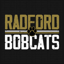 Load image into Gallery viewer, BOBCATS RETRO BLOCK TEE
