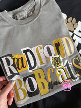 Load image into Gallery viewer, BOBCATS SCRAPBOOK TEE
