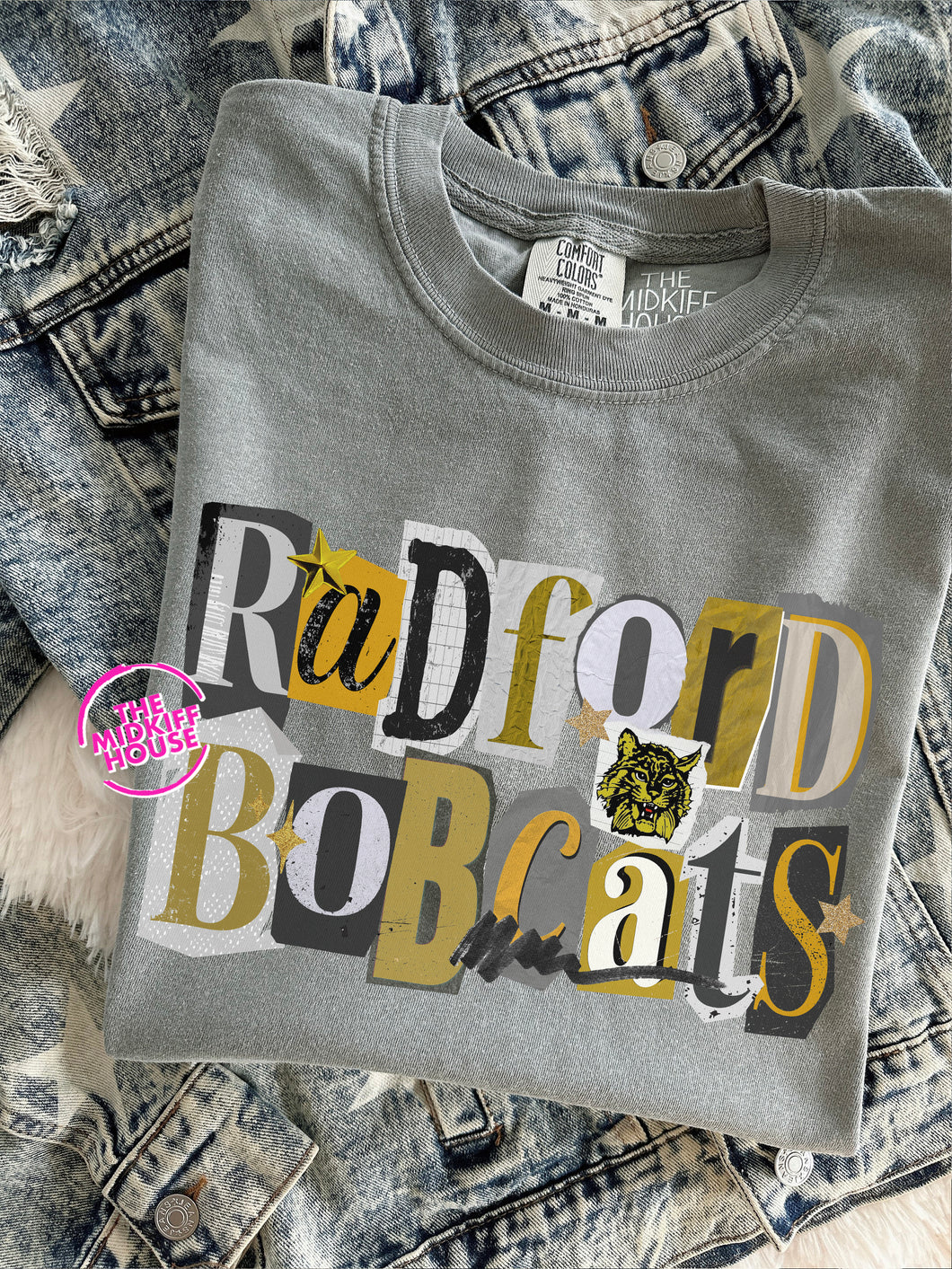 BOBCATS SCRAPBOOK TEE