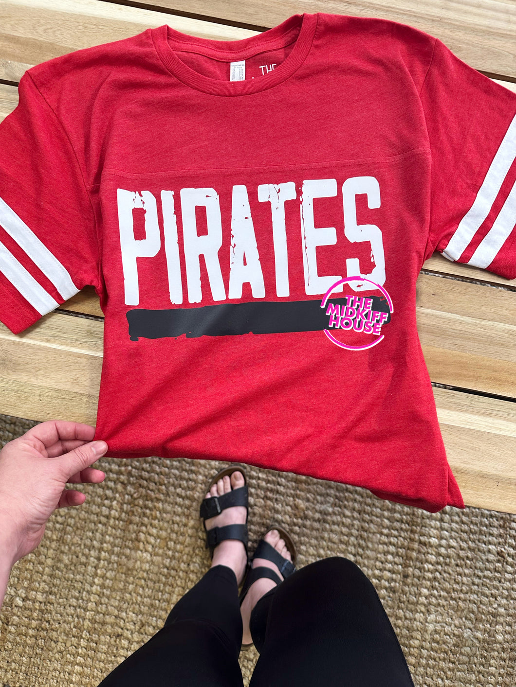 PIRATES JERSEY TEE