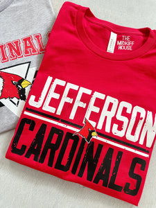 CARDINALS RETRO BLOCK TEE