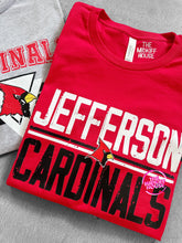 Load image into Gallery viewer, CARDINALS RETRO BLOCK TEE
