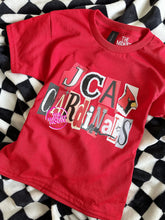 Load image into Gallery viewer, CARDINALS SCRAPBOOK TEE
