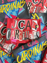 Load image into Gallery viewer, CARDINALS SCRAPBOOK TEE
