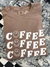 Load image into Gallery viewer, COFFEE COFFEE COFFEE TEE
