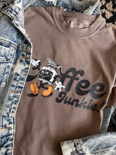 Load image into Gallery viewer, COFFEE JUNKIE TEE
