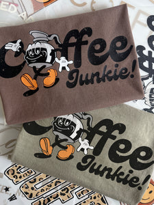 COFFEE JUNKIE TEE