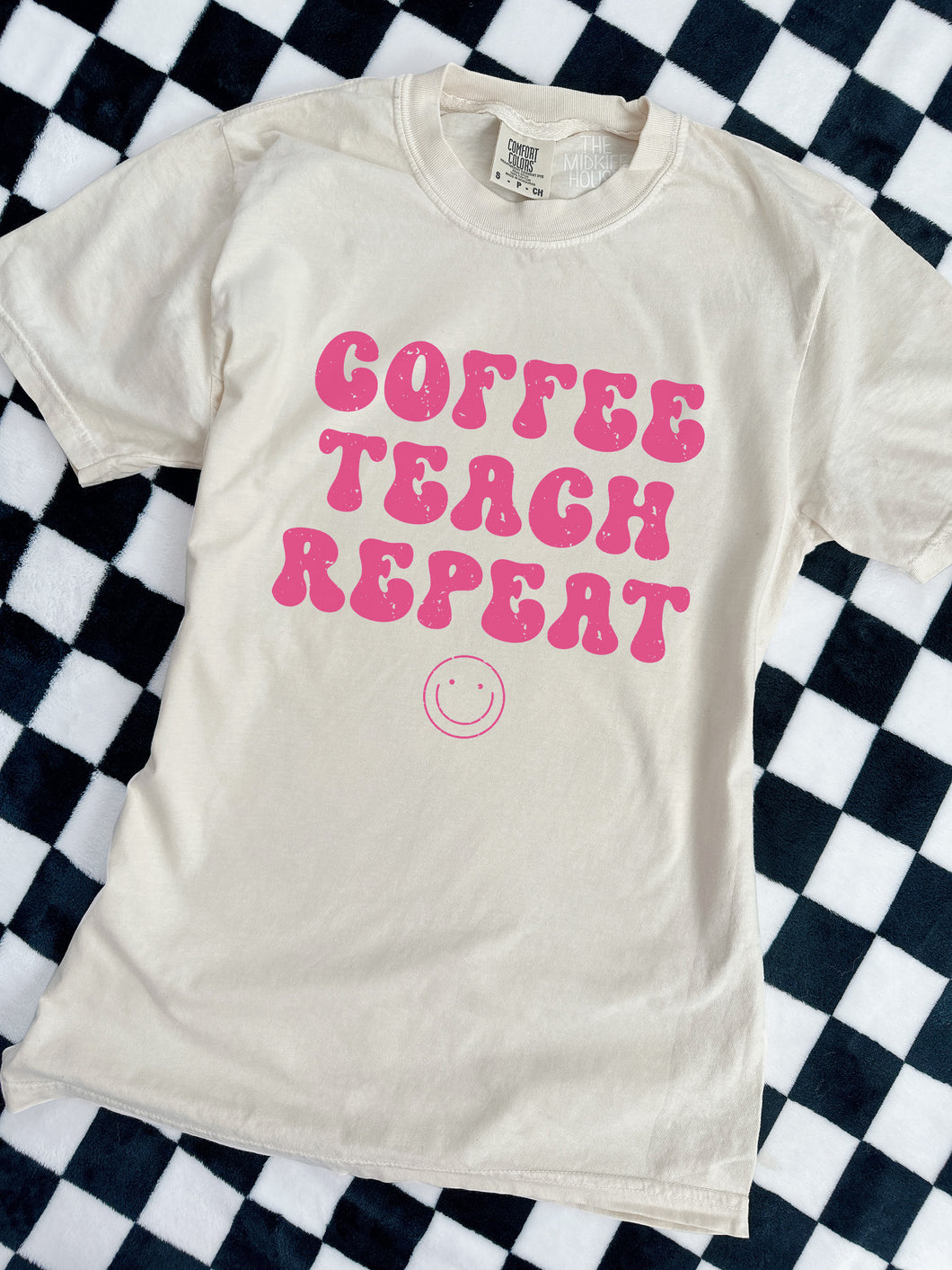 COFFEE TEACH REPEAT IVORY