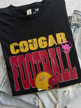 Load image into Gallery viewer, COUGAR FOOTBALL BOLD TEE
