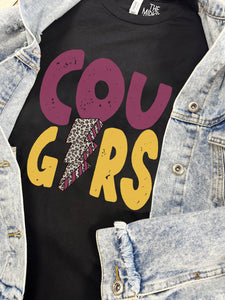 COUGARS LIGHTNING TEE