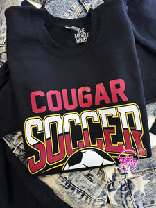 COUGAR SOCCER CREWNECK