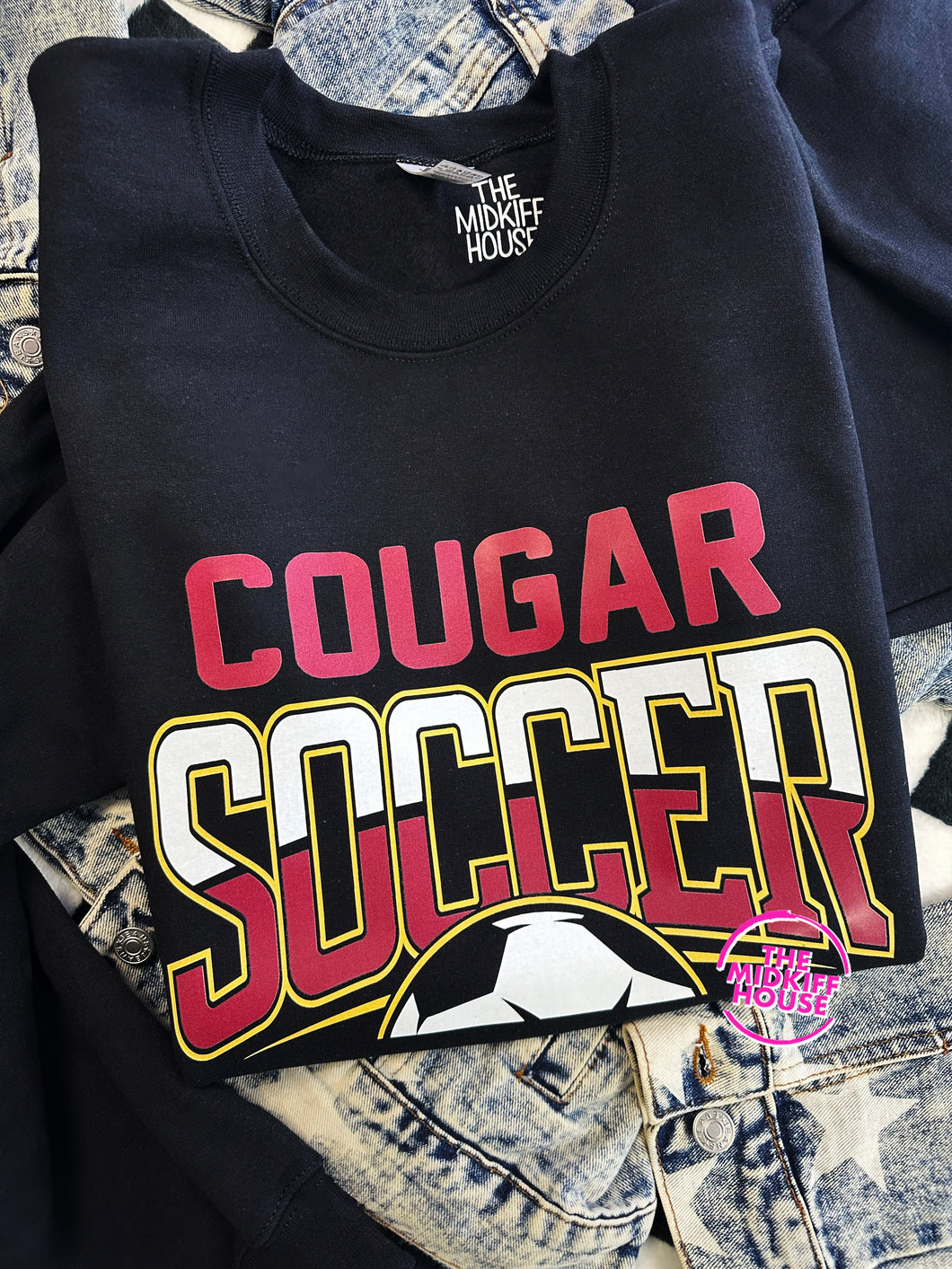 COUGAR SOCCER CREWNECK