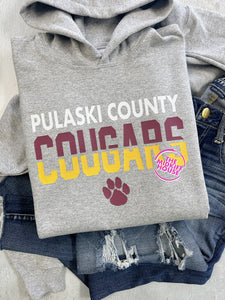 COUGARS SPLIT HOODIE