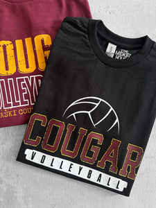 COUGAR VOLLEYBALL TEE