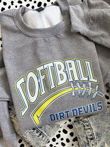 DIRT DEVILS STITCHES CREWNECK