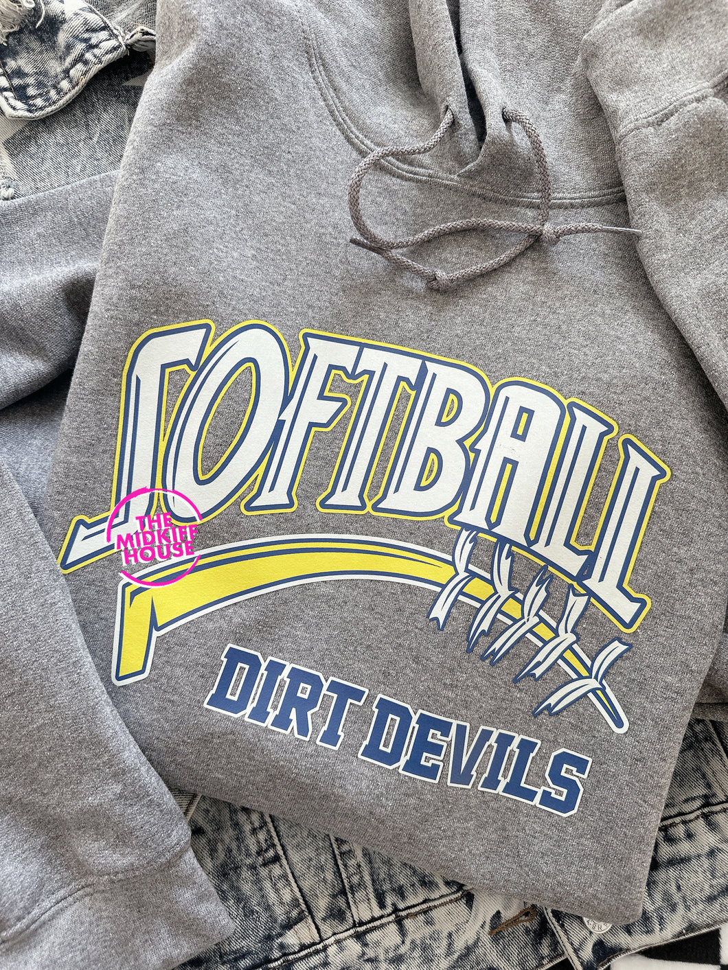 DIRT DEVILS STITCHES HOODIE